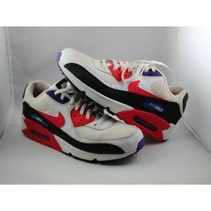 Nike Air Max 90 Essential Raptors AJ1285-106 Size 8 Rare Limited Red Purple Whit